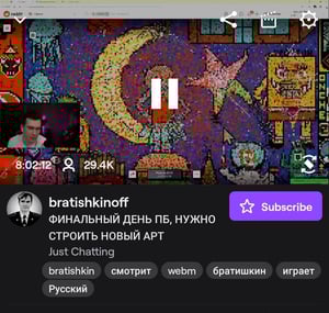 This is the Avatar Image for the Bratishkinoff / Братишкин (Russian Streamer) AI Voice and Text to Speech Generator